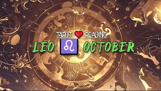 Leo Love October 💛𓂀 FEELING SHUT OUT THEY WILL BE AROUND BUT THEY WILL BE GUARDED  Leo Taro [upl. by Brubaker]