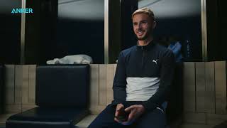 We sat down with James Maddison for an interview 🎤 [upl. by Nessi]