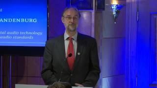 Karlheinz Brandenburg  2014 Internet Hall of Fame Acceptance Speech [upl. by Robers]