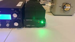 QRP LABS 50W Amp Test [upl. by Htabmas]