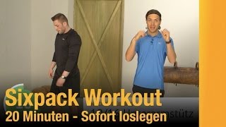 Ganzkörper Sixpack Workout 20 Minuten FitnessProgramm zum Mitmachen  abnehmen amp definieren [upl. by Daryl]