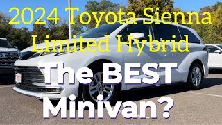 2024 Toyota Sienna Hybrid The BEST Minivan [upl. by Tips147]