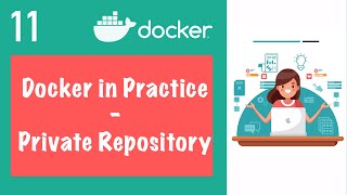 Private Repository explained  Registry on AWS  Docker in Practice  Docker Tutorial 11 [upl. by Nosreip605]