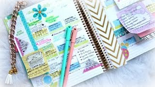 How To Organize and Decorate Your Planner [upl. by Ehrlich]