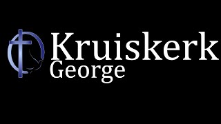 Kruiskerk George  Nuwejaarsboodskap 2023 [upl. by Ekaterina]