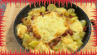 Recette facile de tartiflette  vidéo courte [upl. by Derreg967]