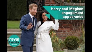 Harry and Meghan make first appearance after engagement announcement [upl. by Johannes34]