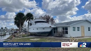 Hurricane Milton ravages Grove City Homes destroyed residents plead for help [upl. by Anelra]