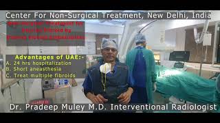 Non surgical treatment for uterine fibroid [upl. by Motteo]