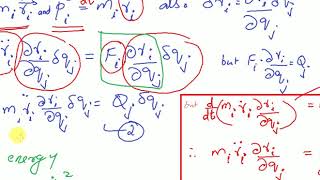 Lagranges Equation from DAlembert Principle [upl. by Cliff]