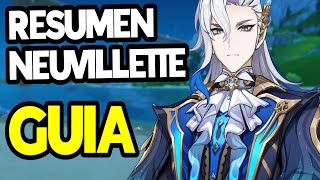 🔵Resumen Neuvillette🔵 Genshin Impact [upl. by Karlen]