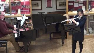 Bromsgrove School Informal Concert November 2016  Tiffanie T Flute performs Sunstreams [upl. by Trout]