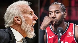 Popovich Reveals The Problem With Kawhi Leonard [upl. by Attenreb]