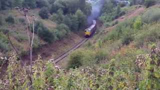 33102 Churnet Valley Railway at Bradnop on the Ipstones Branch 12th September 2015 [upl. by Ahsait]