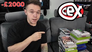 I Spent £2000 at CEX Biggest Game Haul Ever [upl. by Frechette]