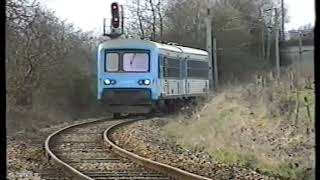 Trains neiges en Normandie [upl. by Arnoldo505]