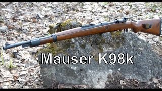 Тест винтовки Mauser 98k Отстрел 5ю видами патронов [upl. by Aruasor774]