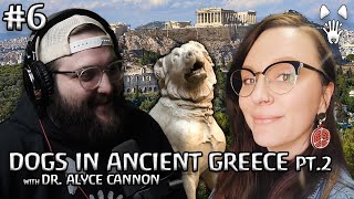 Dogs in Ancient Greece Pt 2 Pets War and Molossian Hounds wDr Alyce Cannon  Ethnocynology 6 [upl. by Ehling639]