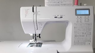 Automatic sewing machine for beginners Uten 2685brother f101 Malayalam Stitching [upl. by Ecal145]