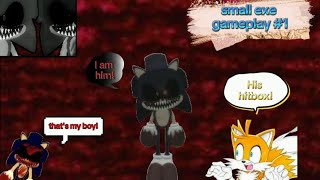 Unleashing Mayhem Small Exe is Insanely Broken  Roblox SonicExe the Disaster 12 Public Alpha [upl. by Puritan584]