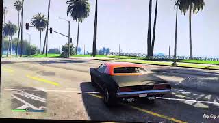 GTA Online Bravado Gauntlet Classic Test Drive  Dodge Challenger [upl. by Neeroc]