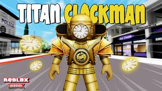 Aku Membuat TITAN CLOCKMAN Di Brookhaven WID amp Accessories Name  Roblox [upl. by Miguela766]