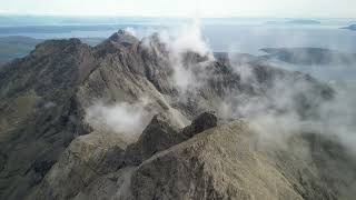 Cuillin Ridge Isle of Skye by Drone [upl. by Ahtael501]