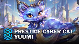 Prestige Cyber Cat Yuumi Skin Spotlight  League of Legends [upl. by Yeoj]