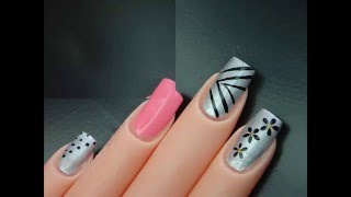 UÑAS pintadas a mano [upl. by Ahcirt]