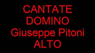 Cantate Domino ALTO [upl. by Akirderf]