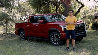 2022 Toyota Tundra Review — Carscom [upl. by Ahsielat754]