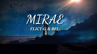 MIRAE Mirai E lyrics by FlictG amp Bei Tagalog Rap Cover [upl. by Ledda527]