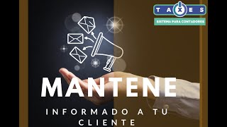 Informa vencimientos de impuestos [upl. by Octave]