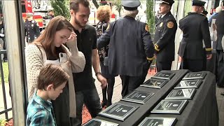 Memorial service honors fallen Jacksonville firefighters [upl. by Keare]