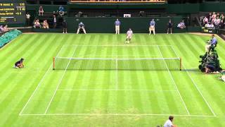 HSBC Perfect Play Novak Djokovic at Wimbledon 2013 [upl. by Hanikahs515]