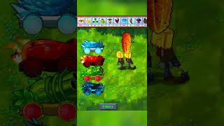 Ultimate Cannon vs 2 Box Random Zombies pvzrhfusion plantsvszombies pvzchallenge [upl. by Atikin]