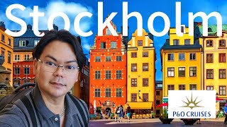 Stockholm Sweden Cruise Port Guide  Solo cruise on PampO Britannia Part 4 [upl. by Aitel597]