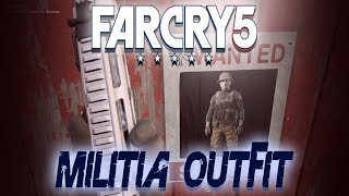 Far Cry 5  How To Get The Militia Outfit Foxhole Prepper Stash Location [upl. by Watanabe]