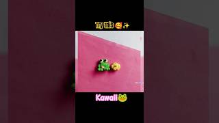 Try this😯DIY Polymer Clay Art tutorial😍Cute polymer clay art diy art shorts trending clay cute [upl. by Esele]