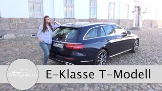 2017 MercedesBenz EKlasse E 220d TModell Test S213  Review  Fahrbericht  Autophorie [upl. by Noimad708]