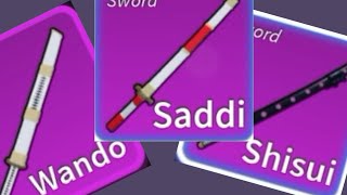 3 legendary sword showcase  legendary sword dealer location bloxfruits [upl. by Yecniuq]