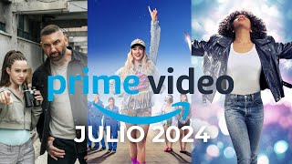 AMAZON PRIME VIDEO Estrenos Julio 2024 [upl. by Farlay]