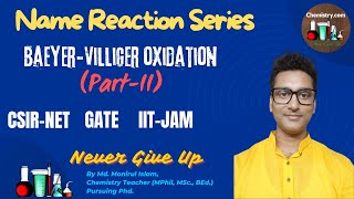 CHemistryCom CSIRNET GATE IITJAMName Reaction BVO Oxidation Redox Reaction Esterification [upl. by Desta]