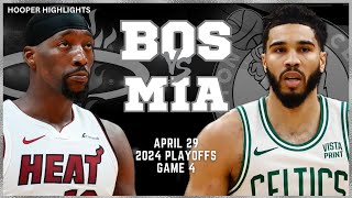 Boston Celtics vs Miami Heat Full Game 4 Highlights  Apr 29  2024 NBA Playoffs [upl. by Eads]