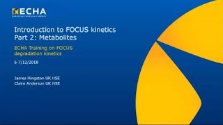 Biocides training on degradation kinetics – part 2 [upl. by Kristofor]