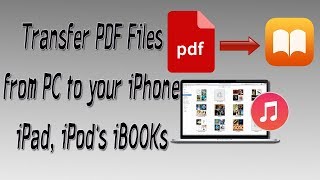 iTunes  Transfer PDF from PC to Your iPhone iPad iPods iBooks [upl. by Vish]