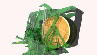 A Look Inside  John Deere 900 Series Round Balers [upl. by Ponzo]