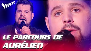 Le Parcours dAurélien  The Voice 2023 [upl. by Dnarb551]