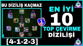 OYUNUN EN İYİ 10 TOP ÇEVİRME OYUNU DİZİLİŞİ 4123 NASIL SEÇİLİR EFOOTBALL 24 MOBİLE [upl. by Rhu]