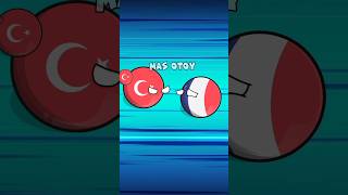 Negara Yang Sering Bertengkar part 52 shorts countryballs [upl. by Ambrogino]